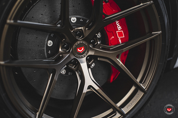 Фото дисков Vossen S21-01 Глянцевая бронза на Audi A/RS 6 (C8)