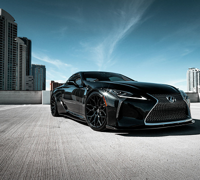 Фото дисков Vossen HF-2 на Lexus LC 500