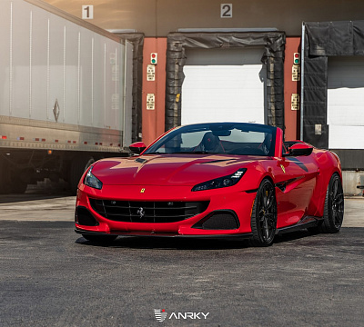 Фото дисков Anrky AN11 на Ferrari Portofino