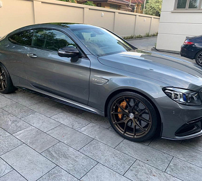 Фото дисков HRE P101 на Mercedes-Benz C-Class (W205)