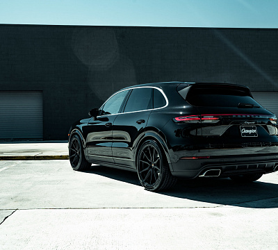 Фото дисков Vossen HF-3 на Porsche Cayenne III
