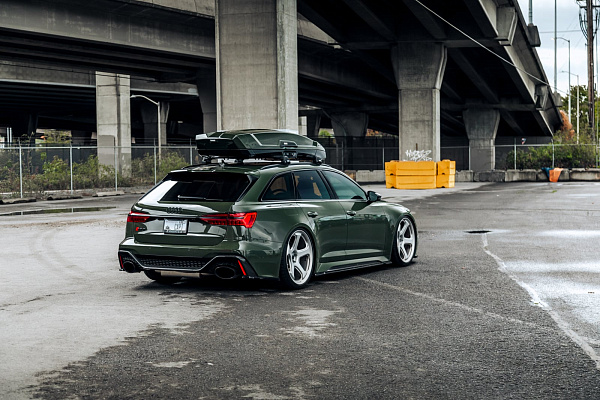 Фото дисков Brixton Forged TR06 Серебро на Audi A/RS 6 (C8)
