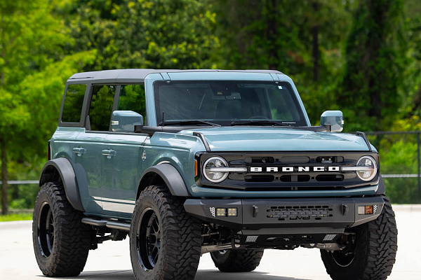 Фото дисков BC Forged LE72 // MLE72 Черный матовый на Ford Bronco