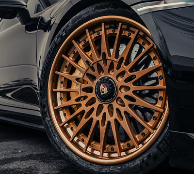 Фото дисков Brixton Forged HS1 на Porsche 911 VIII