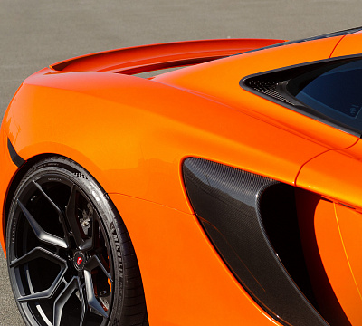 Фото дисков Vossen EVO-3 на McLaren 650S