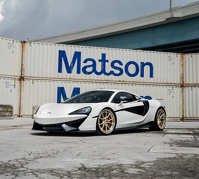 Фото дисков Anrky AN32 на McLaren 570S