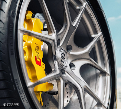 Фото дисков Strasse Wheels SM5R Deep Concave Monoblock на Audi R8 (4S)