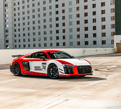 Фото дисков Vossen EVO-4R на Audi R8 (4S)