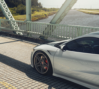 Фото дисков Vossen EVO-1R на Acura NSX II