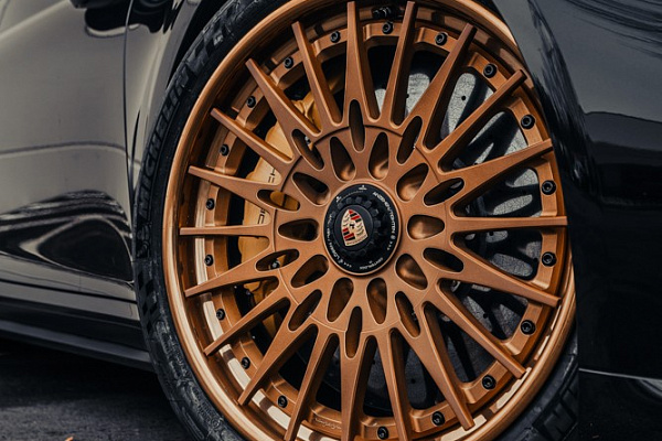 Фото дисков Brixton Forged HS1 Сатиновая медь на Porsche 911 VIII