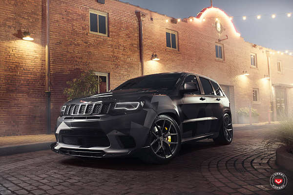 Фото дисков Vossen S21-01 Сатиновый темный лак на Jeep Grand Cherokee IV