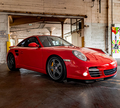 Фото дисков HRE 527 на Porsche 911 VI