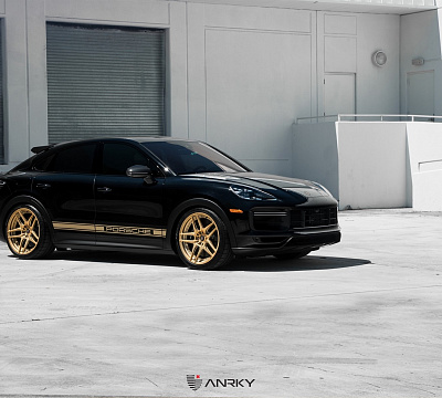 Фото дисков Anrky RS6.2 на Porsche Cayenne II