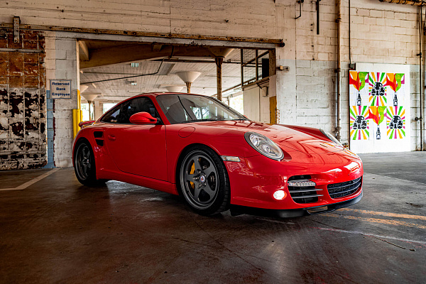Фото дисков HRE 527 Сатиновый графит на Porsche 911 VI