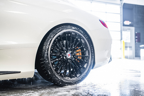 Фото дисков HRE S209 Черный сатин на Mercedes-Benz S-Class (W222, C217)