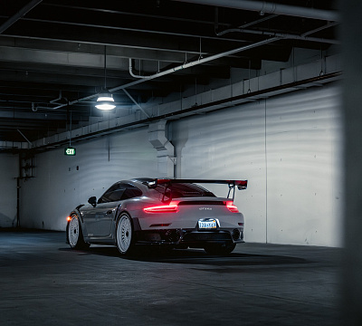 Фото дисков Brixton Forged TR20 на Porsche 911 VII