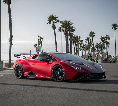 Фото дисков HRE RC103 на Lamborghini Huracan