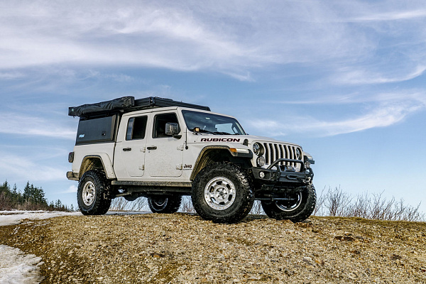 Фото дисков Black Rhino TROOPER Сатиновый лак на Jeep Gladiator II (JT)