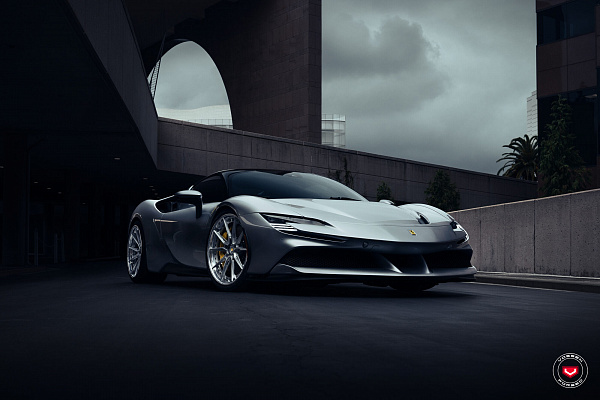 Фото дисков Vossen EVO-2R (3-Piece) Глянцевый лак на Ferrari SF90