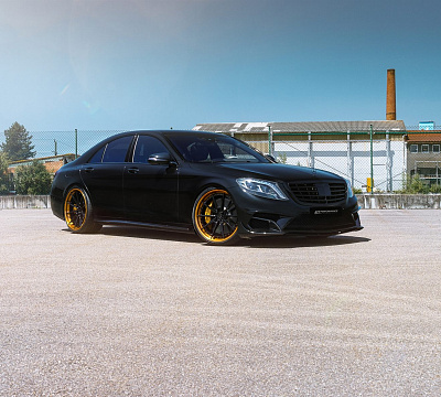 Фото дисков Anrky AN38 на Mercedes-Benz S-Class (W222, C217)