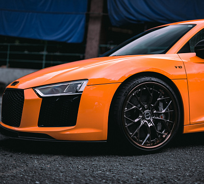 Фото дисков Brixton Forged PF10 на Audi R8 (4S)