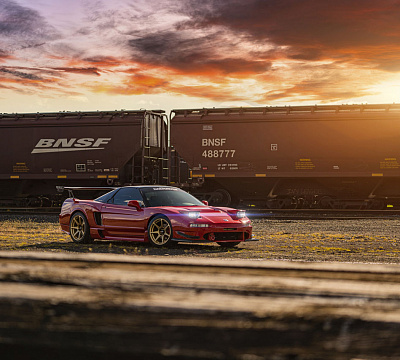 Фото дисков Motegi Racing MR154 BATTLE на Acura NSX I
