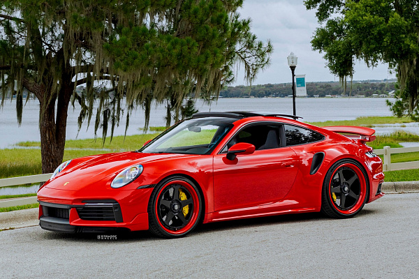 Фото дисков Strasse Wheels S5 Track Другой цвет на Porsche 911 VIII