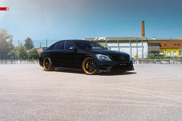 Фото дисков Anrky AN38 Черный глянец на Mercedes-Benz S-Class (W222, C217)