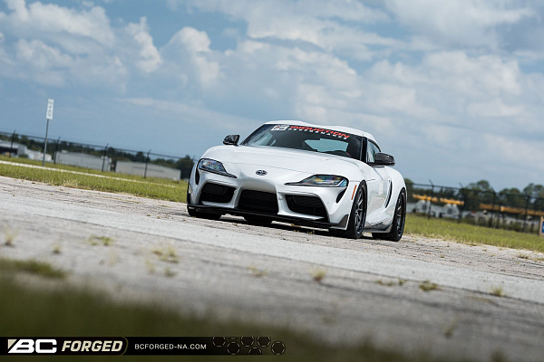 Фото дисков BC Forged LE10 // MLE10 Матовый графит на Toyota Supra A90