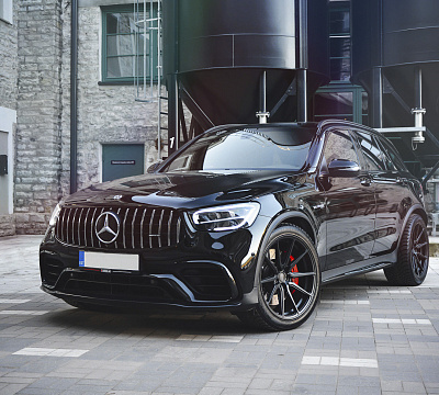 Фото дисков Vossen HF-3 на Mercedes-Benz GLC (X253, C253)