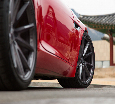 Фото дисков Vossen VFS-1 на Jaguar F-Type