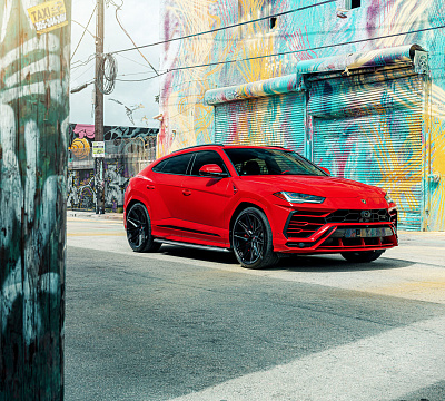 Фото дисков Vossen EVO-5 на Lamborghini Urus
