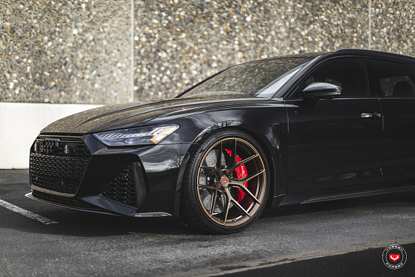 Фото дисков Vossen S21-01 Глянцевая бронза на Audi A/RS 6 (C8)