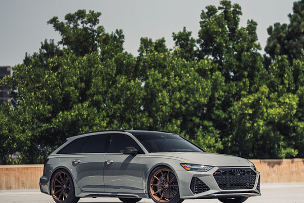 Фото дисков Brixton Forged R11-R Сатиновая бронза на Audi A/RS 6 (C8)