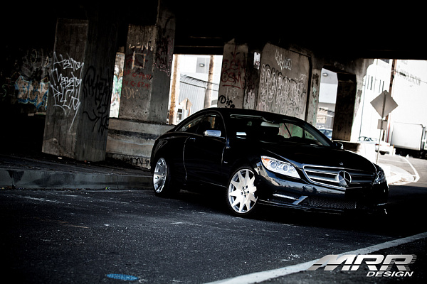 Фото дисков MRR HR3 Глянцевый лак на Mercedes-Benz CL (C216)