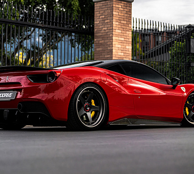Фото дисков Vossen GEN-01 (3-Piece) на Ferrari 488