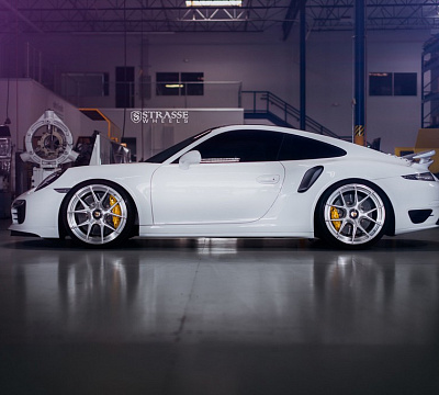 Фото дисков Strasse Wheels SM5R Deep Concave Duoblock на Porsche 911 VII