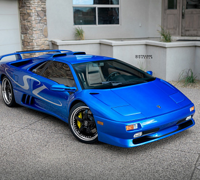Фото дисков Strasse Wheels S5 Performance на Lamborghini Diablo