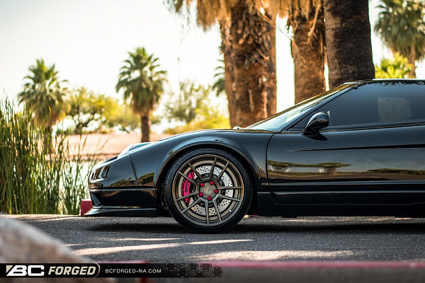 Фото дисков BC Forged HCA163 Сатиновая бронза на Acura NSX I