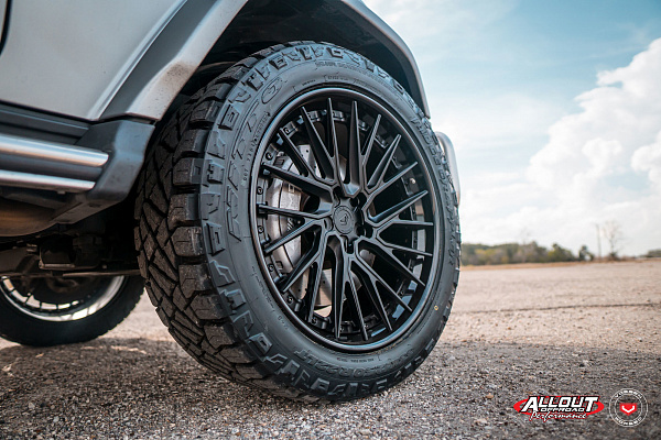 Фото дисков Vossen EVO-6T (3-Piece) Черный сатин на Mercedes-Benz G-Class III