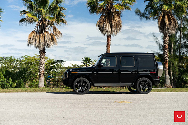 Фото дисков Vossen HF-1 Алмазная проточка на Mercedes-Benz G-Class II