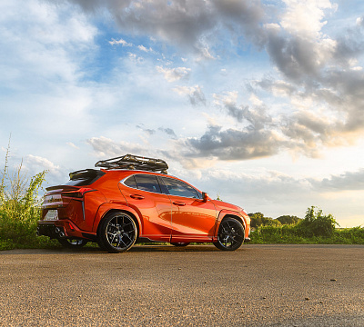 Фото дисков Vossen HF-5 на Lexus UX