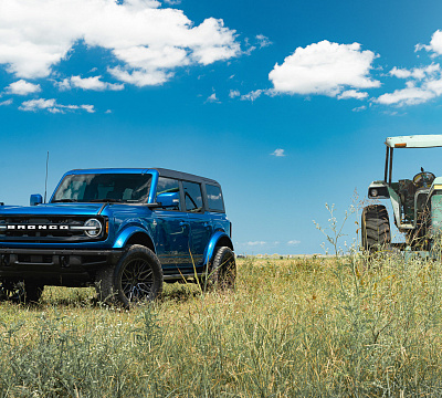 Фото дисков Vossen HF6-5 на Ford Bronco