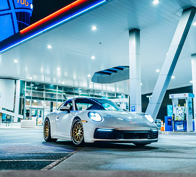 Фото дисков HRE 300 на Porsche 911 VIII