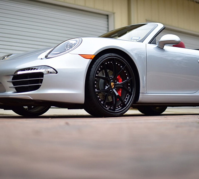 Фото дисков HRE S101 на Porsche 911 VII
