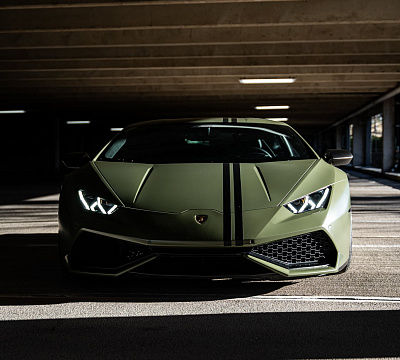 Фото дисков Brixton Forged VL4 на Lamborghini Huracan