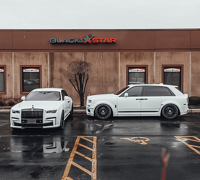 Фото дисков Brixton Forged LX01 на Rolls-Royce Cullinan