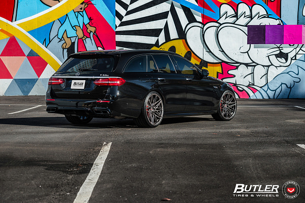 Фото дисков Vossen EVO-5R Глянцевый графит на Mercedes-Benz E-Class (W213, S213, C238)