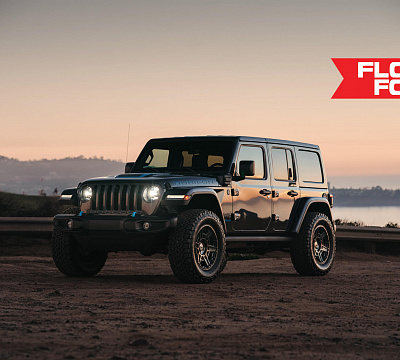 Фото дисков HRE FT1 на Jeep Wrangler IV (JL)