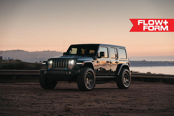 Фото дисков HRE FT1 Черный сатин на Jeep Wrangler IV (JL)